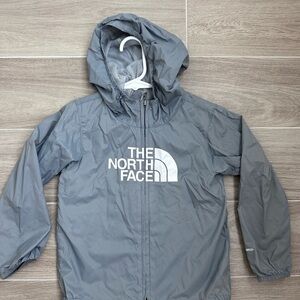 The North Face Gray Windbreaker Jacket